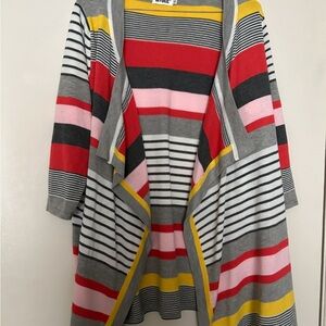 Vibrant Striped Women's Sweater by